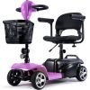 Mobility-24v-250w_Pink MotoTec Mobility Scooter 24V/24Ah 250W