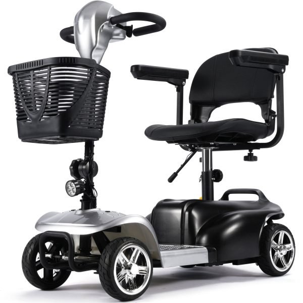 Mobility-24v-250w_Silver MotoTec Mobility Scooter 24V/24Ah 250W