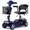 Mobility_Blue MotoTec Mobility Scooter 24V/24Ah 250W