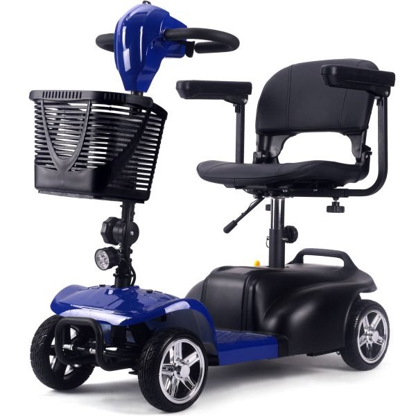 Mobility_Blue MotoTec Mobility Scooter 24V/24Ah 250W