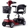 Mobility_Red MotoTec Mobility Scooter 24V/24Ah 250W