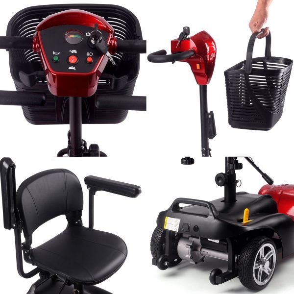 Mobility_Red_8 MotoTec Mobility Scooter 24V/24Ah 250W