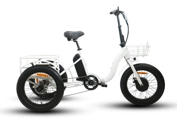 EUNORAU NEW-TRIKE 48V/12.5Ah 500W Step-Thru Folding Electric Trike