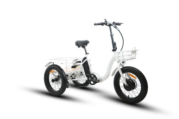 EUNORAU NEW-TRIKE 48V/12.5Ah 500W Step-Thru Folding Electric Trike