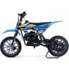 Pioneer-49cc-Dirt-Bike_Blue_5 MotoTec Pioneer 49cc 2-Stroke Kids Gas Dirt Bike