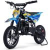 Pioneer-49cc-Dirt-Bike_Blue_6 MotoTec Pioneer 49cc 2-Stroke Kids Gas Dirt Bike