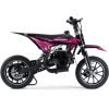 Pioneer-49cc-Dirt-Bike_Pink_2 MotoTec Pioneer 49cc 2-Stroke Kids Gas Dirt Bike