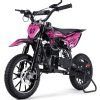 Pioneer-49cc-Dirt-Bike_Pink_6 MotoTec Pioneer 49cc 2-Stroke Kids Gas Dirt Bike