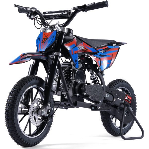 Pioneer-49cc-Dirt-Bike_Red_6 MotoTec Pioneer 49cc 2-Stroke Kids Gas Dirt Bike