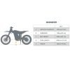 R1_Geomentry Eunorau Rerode R1+ 72V/40Ah 17,000W Off-Road Electric Dirt Bike