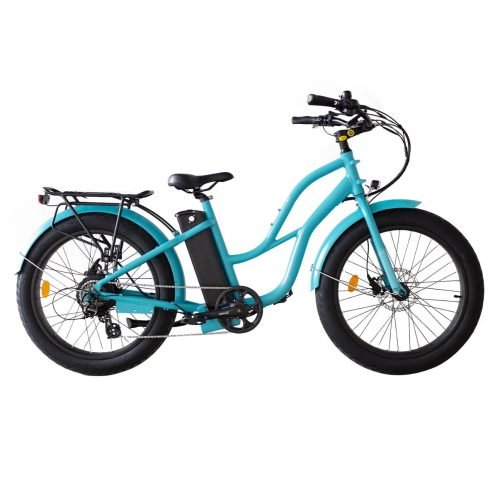 TEAL2_4859538a-d833-4617-b0ca-08ed1815a1c7 Coastal Cruiser Step Thru 24×3 52V/17Ah 750W Electric Bike
