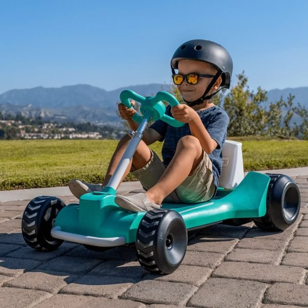 TealZypster2_f4402469-3b46-4d9e-9ce6-90af7e05716a Droyd Zypster 24V Kids Mini Electric Go-Kart