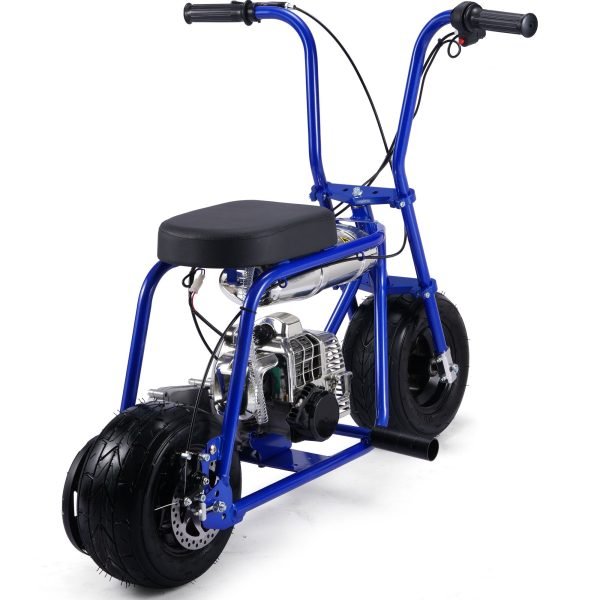 Wild-Rover-49cc-Mini-Bike_Blue_3 MotoTec Wild Rover 49cc 2-Stroke Kids Gas Mini Bike