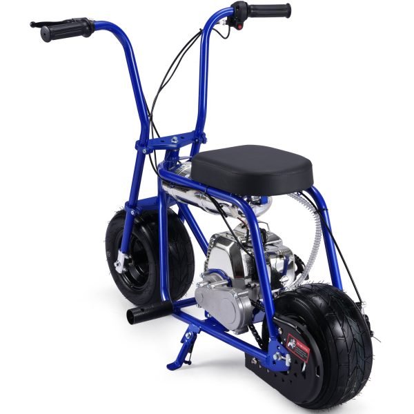 Wild-Rover-49cc-Mini-Bike_Blue_4 MotoTec Wild Rover 49cc 2-Stroke Kids Gas Mini Bike