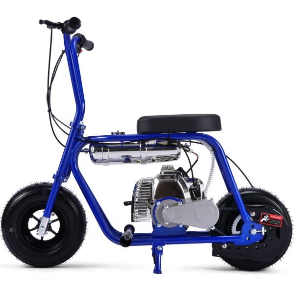 Wild-Rover-49cc-Mini-Bike_Blue_5 MotoTec Wild Rover 49cc 2-Stroke Kids Gas Mini Bike