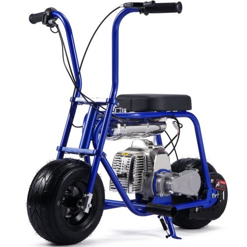Wild-Rover-49cc-Mini-Bike_Blue_6 MotoTec Wild Rover 49cc 2-Stroke Kids Gas Mini Bike