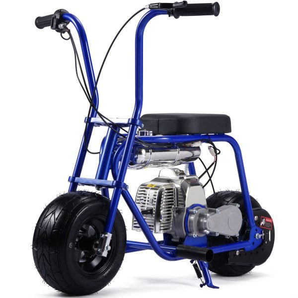Wild-Rover-49cc-Mini-Bike_Blue_6 MotoTec Wild Rover 49cc 2-Stroke Kids Gas Mini Bike