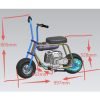 Wild-Rover-49cc-Mini-Bike_Blue_7 MotoTec Wild Rover 49cc 2-Stroke Kids Gas Mini Bike