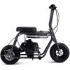 Wild-Rover-49cc-Mini-Bike_Grey_2 MotoTec Wild Rover 49cc 2-Stroke Kids Gas Mini Bike