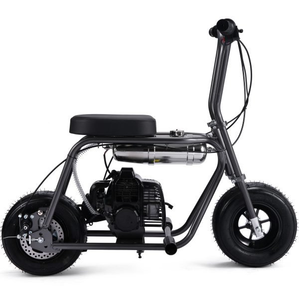 Wild-Rover-49cc-Mini-Bike_Grey_2 MotoTec Wild Rover 49cc 2-Stroke Kids Gas Mini Bike