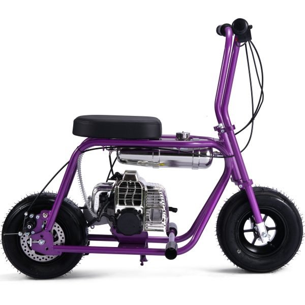 Wild-Rover-49cc-Mini-Bike_Purple_2 MotoTec Wild Rover 49cc 2-Stroke Kids Gas Mini Bike
