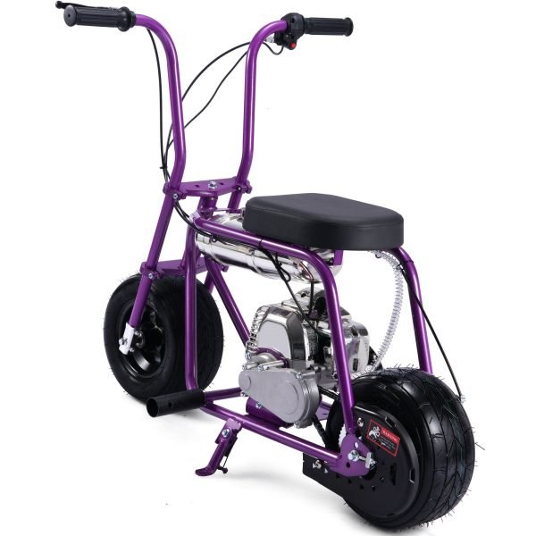 Wild-Rover-49cc-Mini-Bike_Purple_4 MotoTec Wild Rover 49cc 2-Stroke Kids Gas Mini Bike