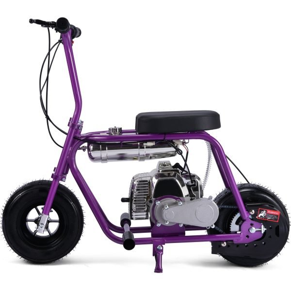 Wild-Rover-49cc-Mini-Bike_Purple_5 MotoTec Wild Rover 49cc 2-Stroke Kids Gas Mini Bike