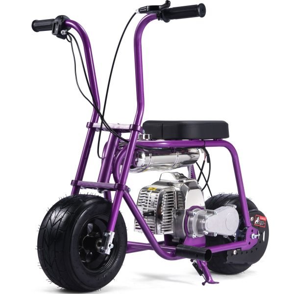 Wild-Rover-49cc-Mini-Bike_Purple_6 MotoTec Wild Rover 49cc 2-Stroke Kids Gas Mini Bike