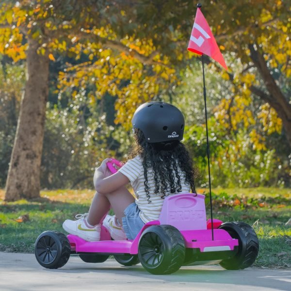 ZypsterPink3_aaf8991c-0452-4c4e-955e-b1e526f0d77c Droyd Zypster 24V Kids Mini Electric Go-Kart