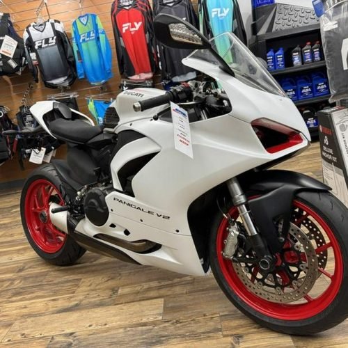 ca88_l 2023 Ducati Panigale V2 White Rosso Livery