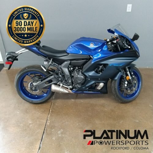 2022 Yamaha YZF-R7 Team Yamaha Blue