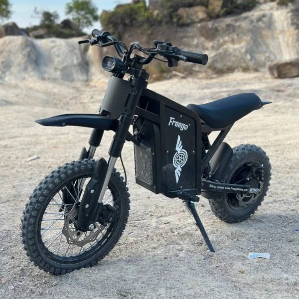 freego-x0-electric-mini-dirt-bike-all-black-edition Freego X0 60V/23Ah 3600W Electric Mini Dirt Bike