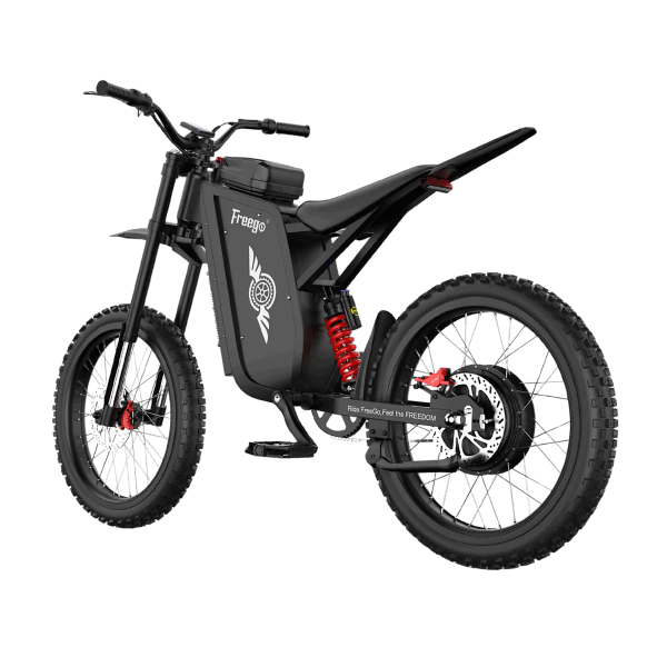 freego-x3-all-terrain-ebike-rear-angle Freego X3 / X3 Pro 72V 40Ah/50Ah 8000W Off-Road Electric Dirt Bike