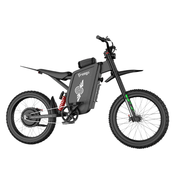 freego-x3-electric-dirt-bike-side-view Freego X3 / X3 Pro 72V 40Ah/50Ah 8000W Off-Road Electric Dirt Bike
