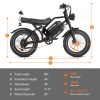 HappyRun G70 48V/26Ah 750W Electric Cargo Bike