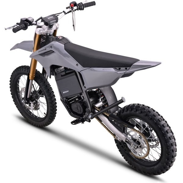 imgi_22_MT-Pro-8000-17-14_Grey_9 MotoTec Pro 72V/35Ah 8000W 17/14 Off-Road Electric Dirt Bike