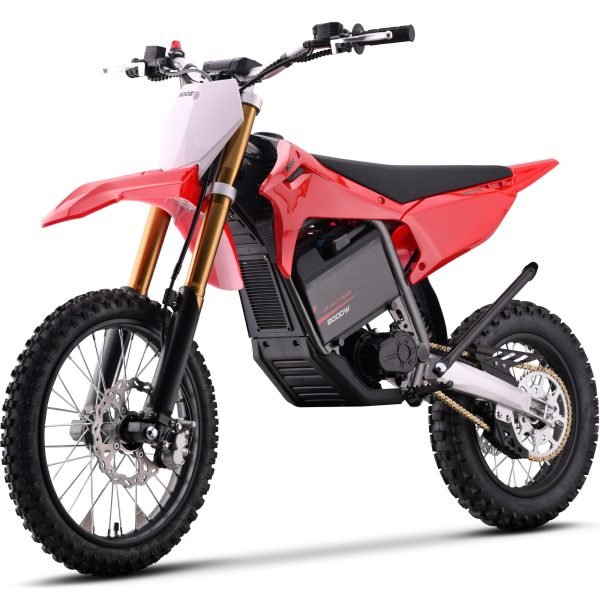 imgi_24_MT-Pro-8000-17-14_Red_7 MotoTec Pro 72V/35Ah 8000W 17/14 Off-Road Electric Dirt Bike