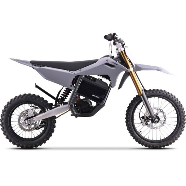 imgi_30_MT-Pro-8000-17-14_Grey_5 MotoTec Pro 72V/35Ah 8000W 17/14 Off-Road Electric Dirt Bike