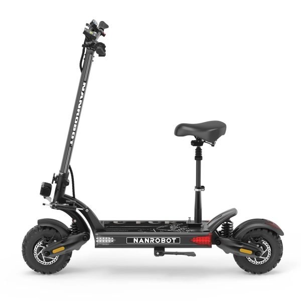 imgi_69_NANROBOTLS772VWithSeat-black NANROBOT LS7+ 72V/32Ah 6000W Electric Scooter