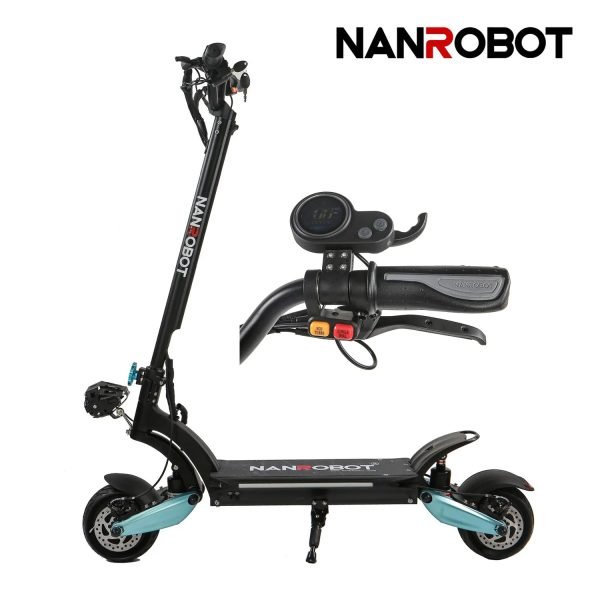 lightning-1.0-electric-scooter NANROBOT Lightning 2.0 48V/18Ah 1600W Electric Scooter